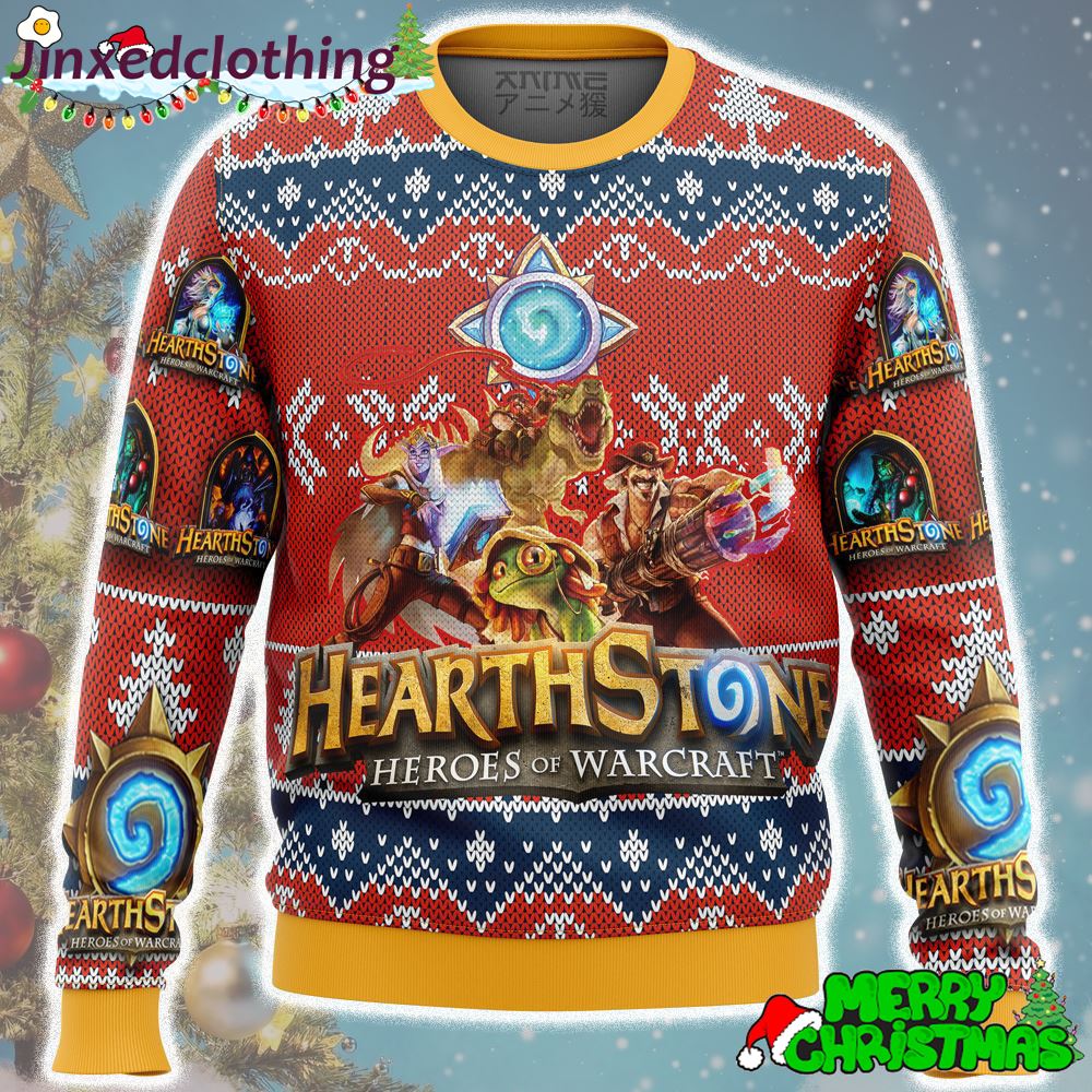 Hearth Stone Alt Ugly Christmas Sweater Xmas Day 